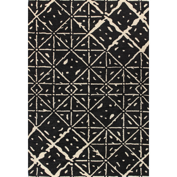Ashland Black Area Rug Joss & Main