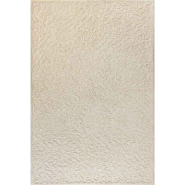 HandTufted Ivory Area Rug Joss & Main