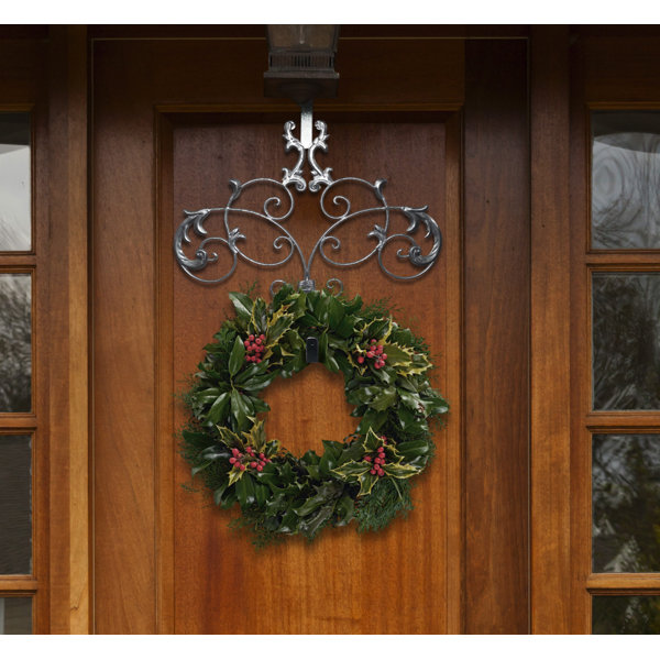 Scrollwork OverDoor Wreath Holder Joss & Main