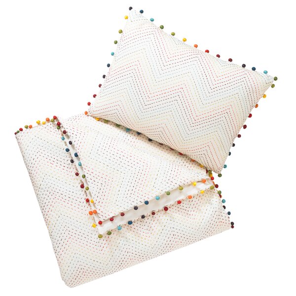 pom quilt pom cover Pom  Pom Cover  DwellStudio Set DwellStudio Duvet