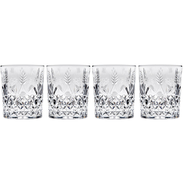 Stephanie Crystal Double Old Fashioned Glass Joss & Main