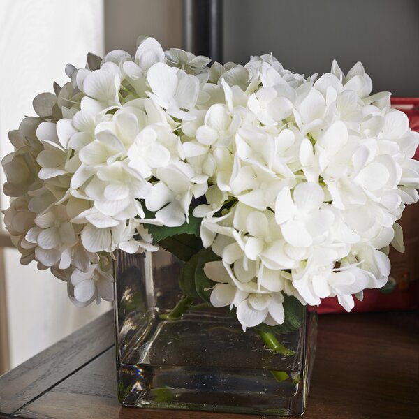 Faux White Hydrangea | Joss & Main