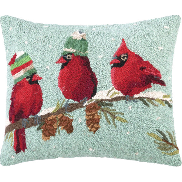 Red Birds Pillow Joss & Main