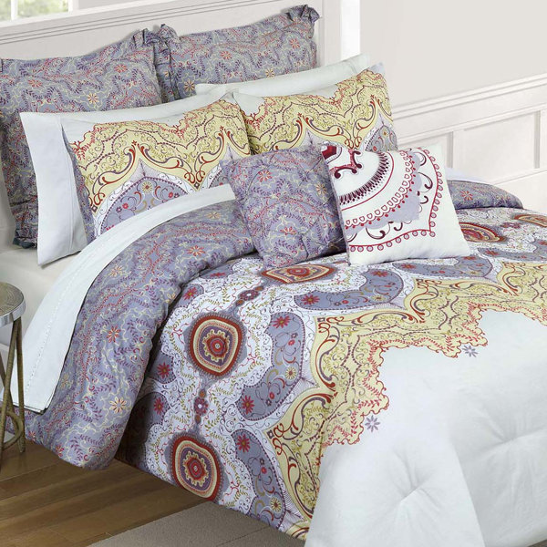 7Piece Pollie Comforter Set Joss & Main