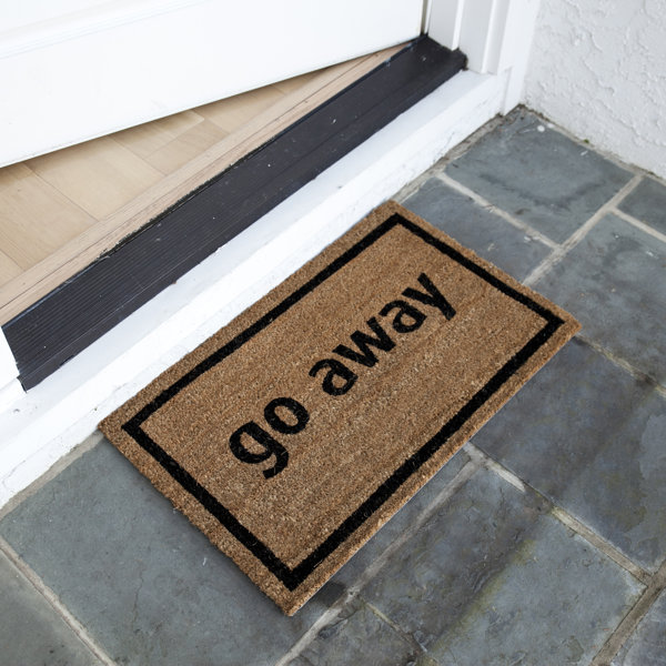 Go Away Doormat Joss & Main