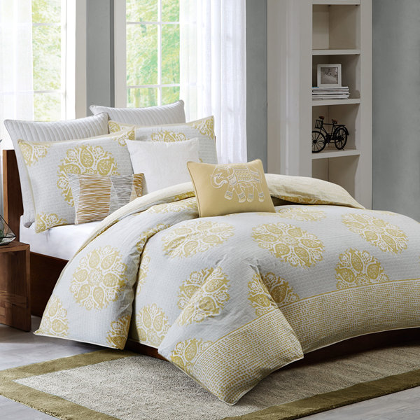 3Piece Jacqueline Cotton Comforter Set Joss & Main