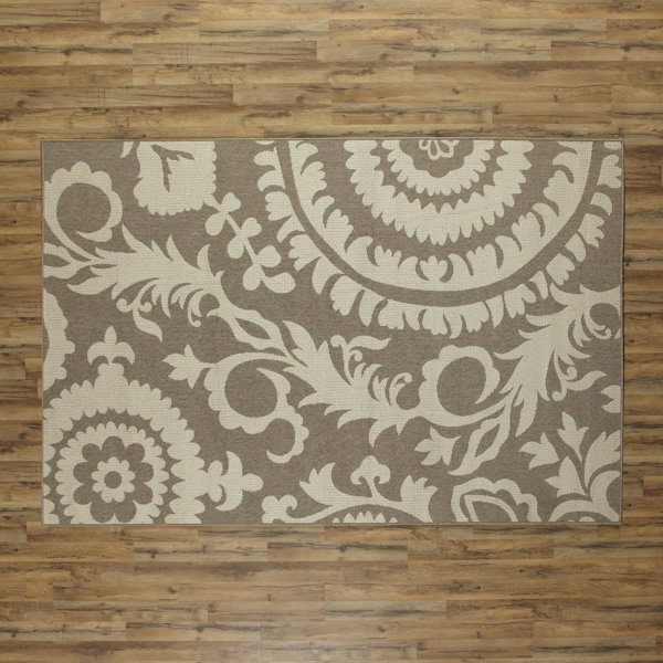 Birch Lane Hattie Natural & Parchment Indoor/Outdoor Rug Birch Lane