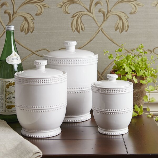 Birch Lane Milford 3-Piece Canister Set & Reviews | Birch Lane