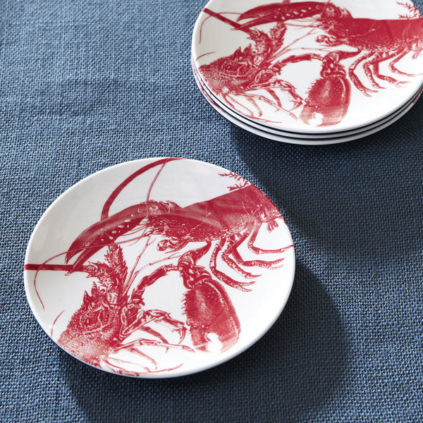 Birch Lane Wellfleet Dinnerware 6.25" Melamine Lobster Canape Appetizer