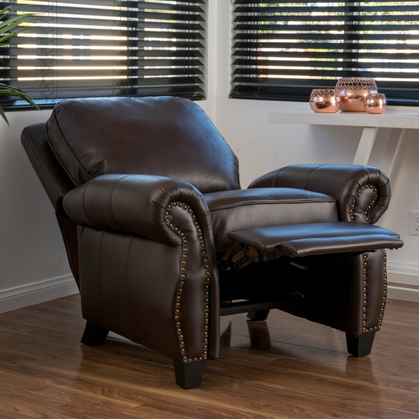 Logan Leather Recliner Joss & Main