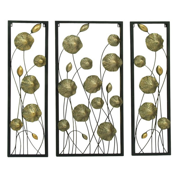 3 Piece Metal Wall Décor Set Joss & Main
