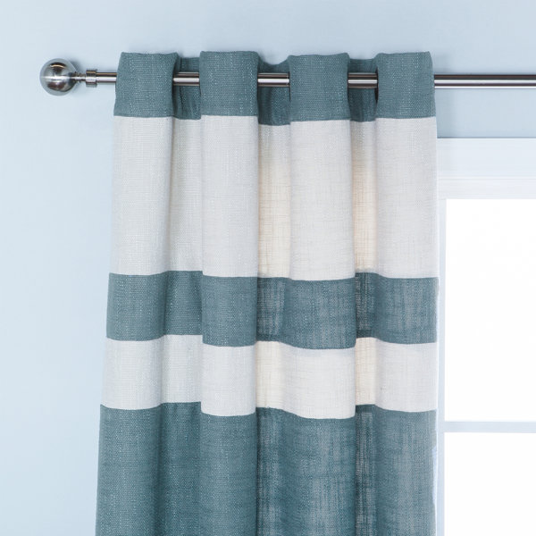 Striped Grommet Curtain Panel Joss & Main