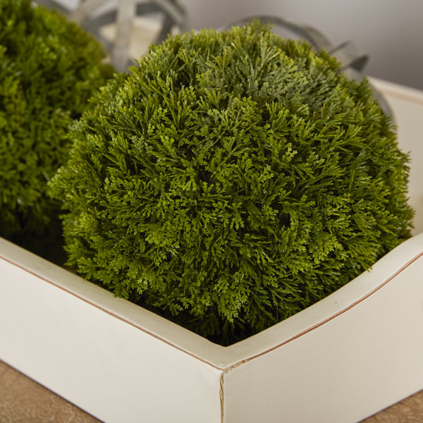 Faux Evergreen Ball Joss & Main