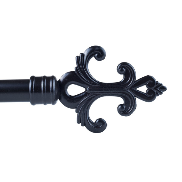 Fleur de Lis Curtain Rod Joss & Main