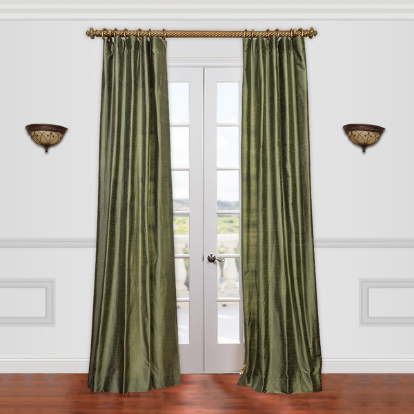 Silk Ring Top Curtain Panel Joss & Main