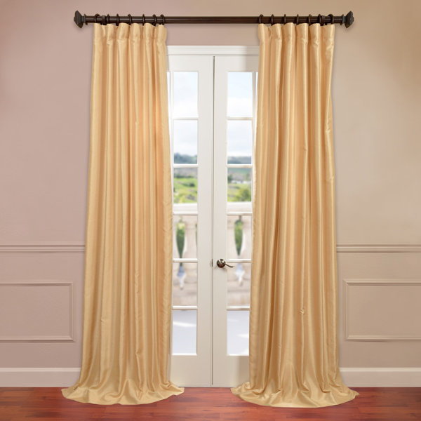 Solid Ring Top Curtain Panel Joss & Main