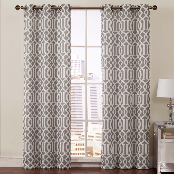 Trellis Grommet Blackout Curtain Panel Joss & Main