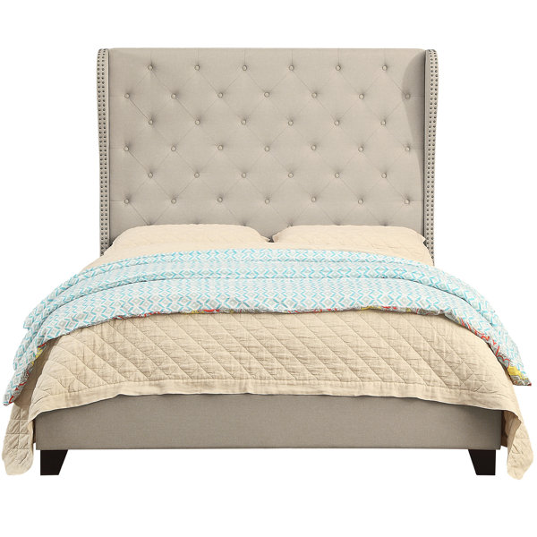 Alexa Upholstered Platform Bed Joss & Main