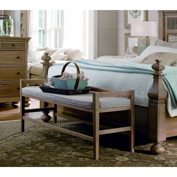 Down Home Wood Bedroom Bench Joss Main   Down Home Wood Bedroom Bench 