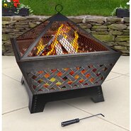 Barrone Fire Pit with Cover