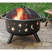 Big Sky Stars and Moon Fire Pit