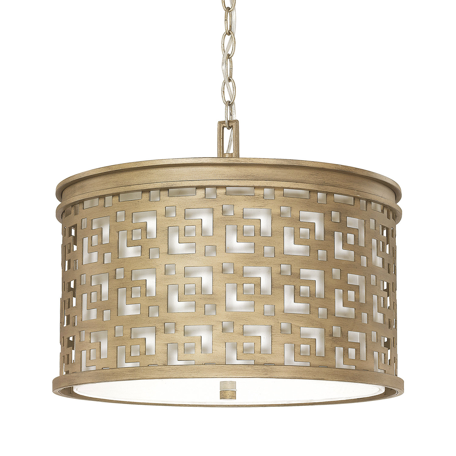 Capital Lighting Jasper 3 Light Drum Pendant & Reviews Wayfair