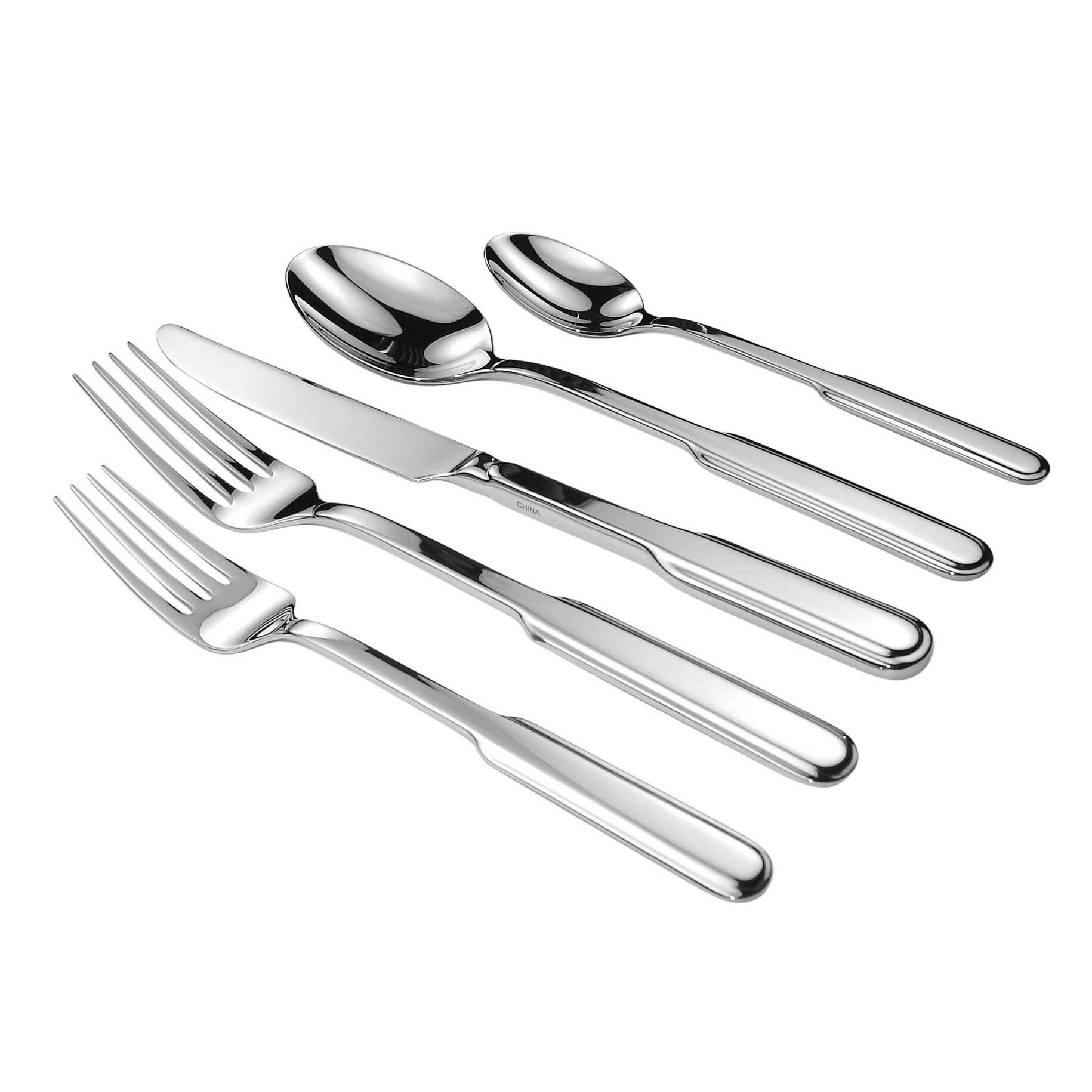 Splendide Maine 20 Piece Flatware Set by David Shaw Silverware