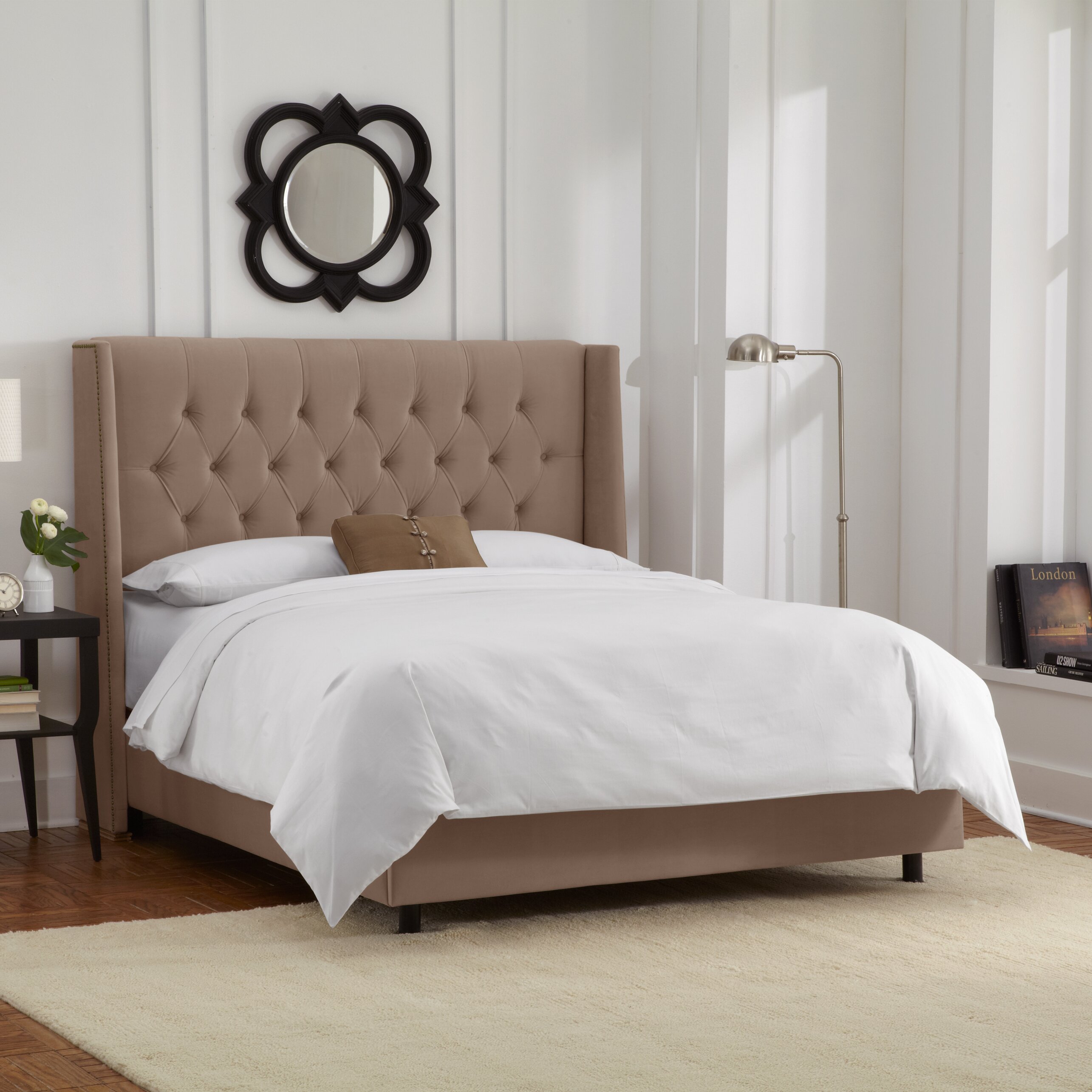 Skyline Furniture Upholstered Panel Bed & Reviews | Wayfair