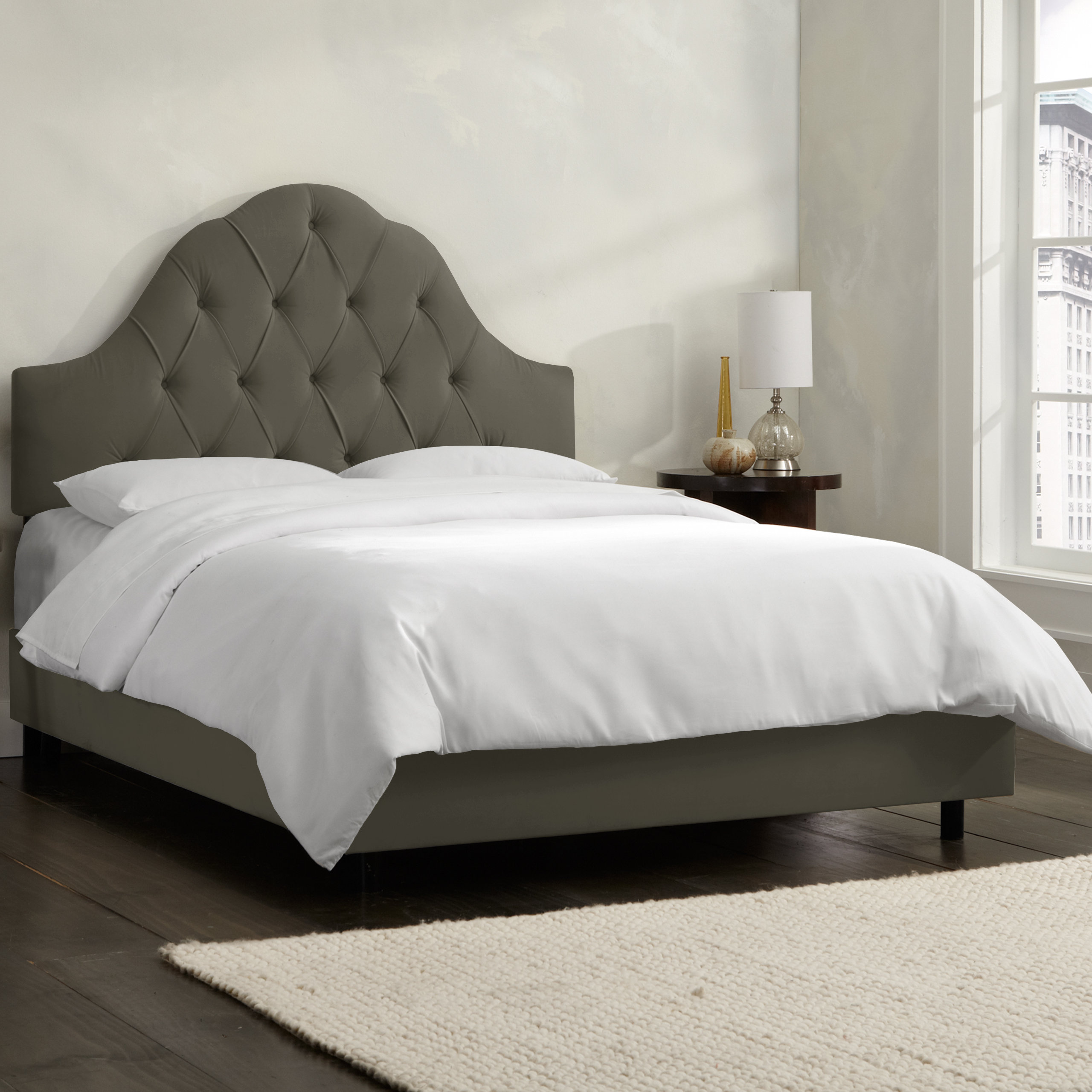 Skyline Furniture Upholstered Panel Bed & Reviews Wayfair