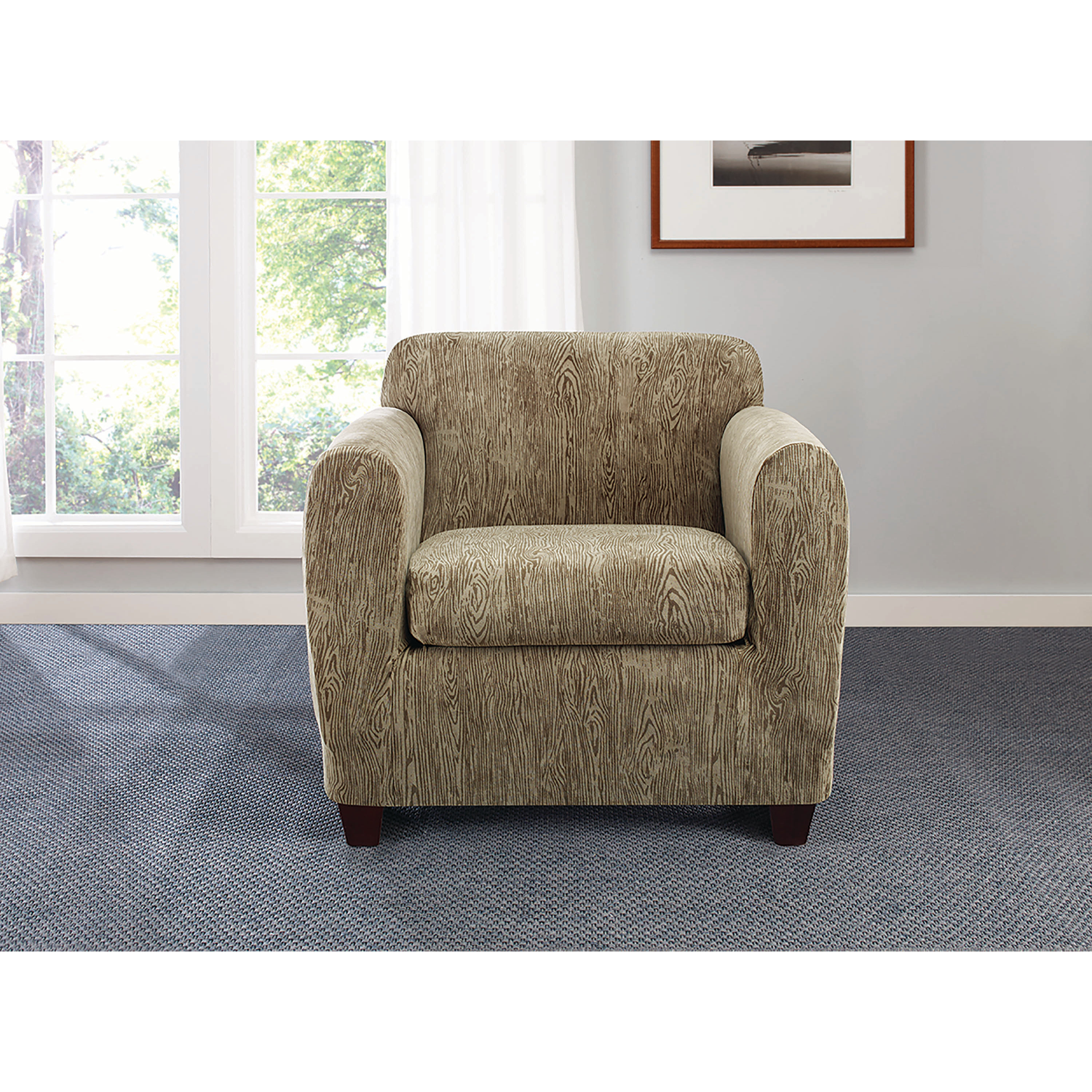 Stretch Sycamore Arm Chair Slipcover Wayfair.ca