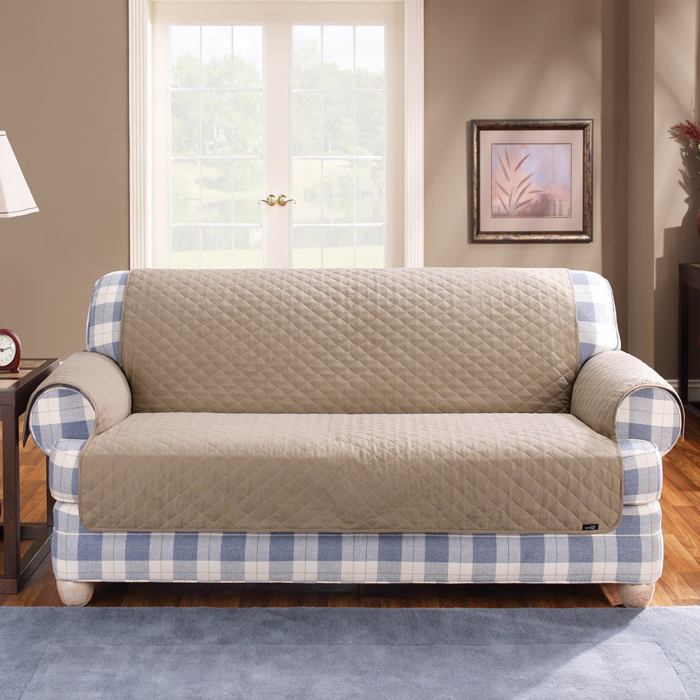 Sure Fit Cotton Duck Sofa Slipcover & Reviews Wayfair