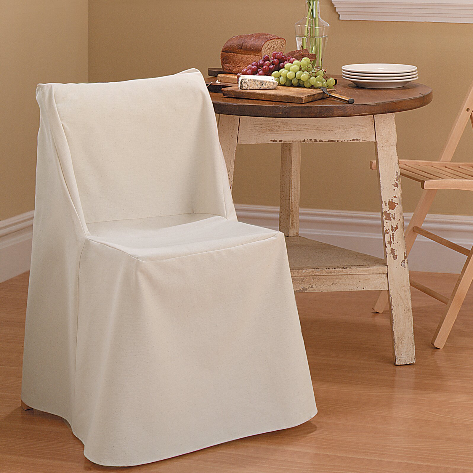 Cotton duck folding chair covers