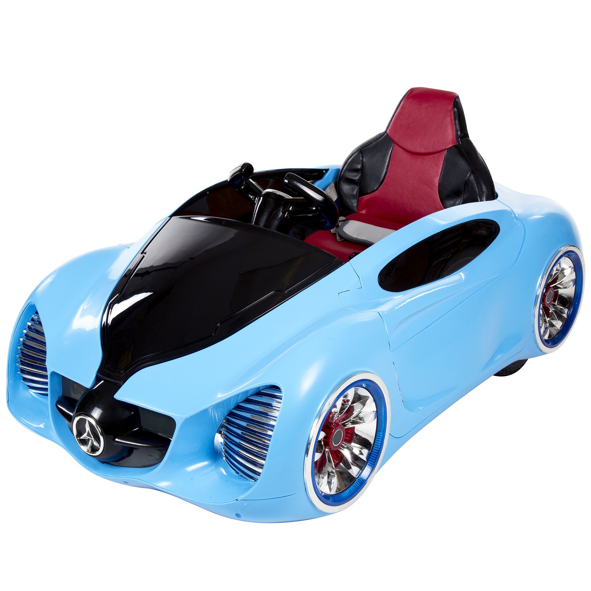 Futuristic 12V Battery Powered Sports Car | Wayfair