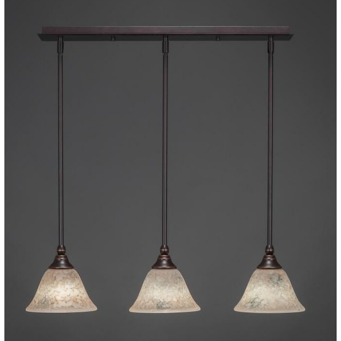 3 Light Kitchen Island Pendant | Wayfair