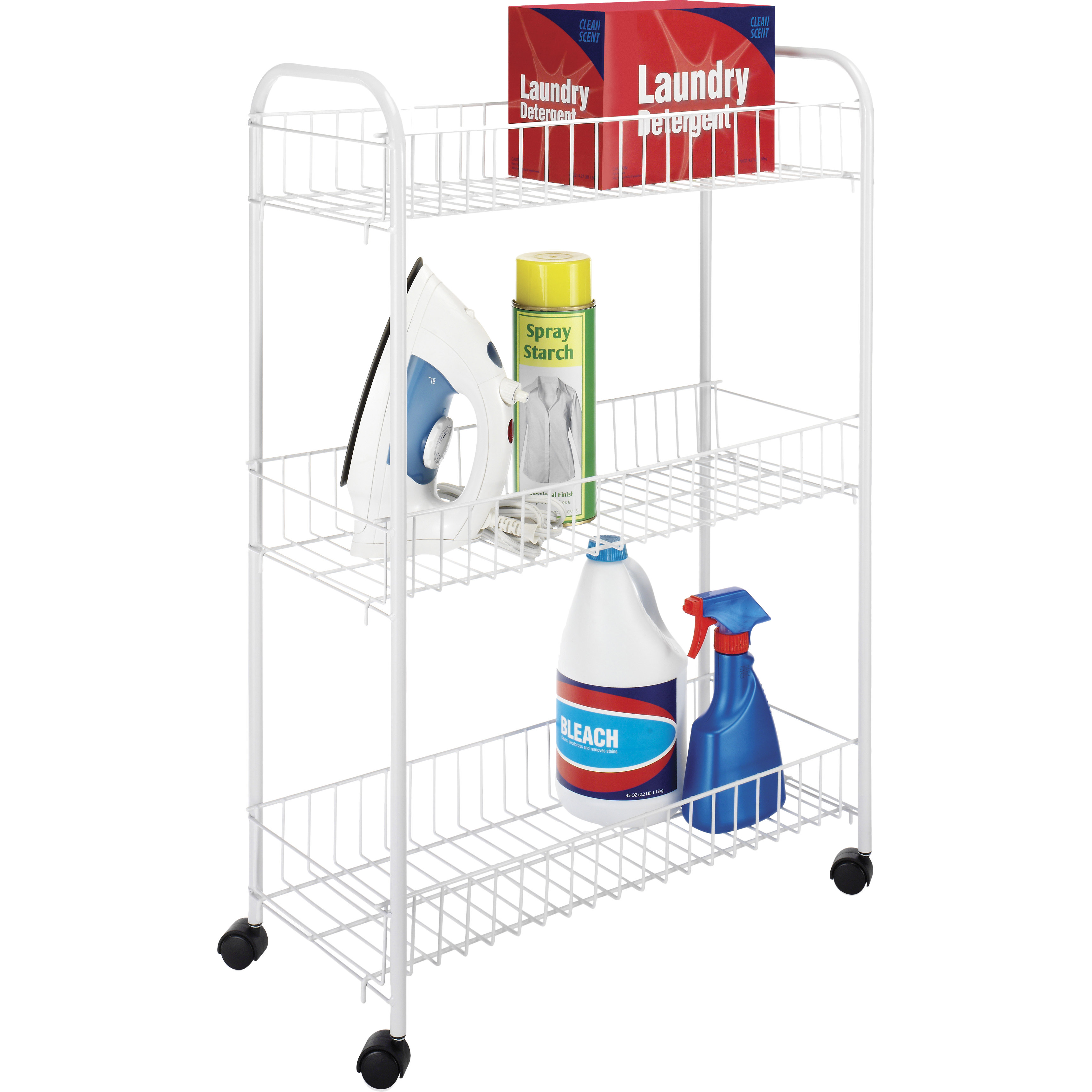 Whitmor, Inc Slim Household Utility Cart & Reviews Wayfair