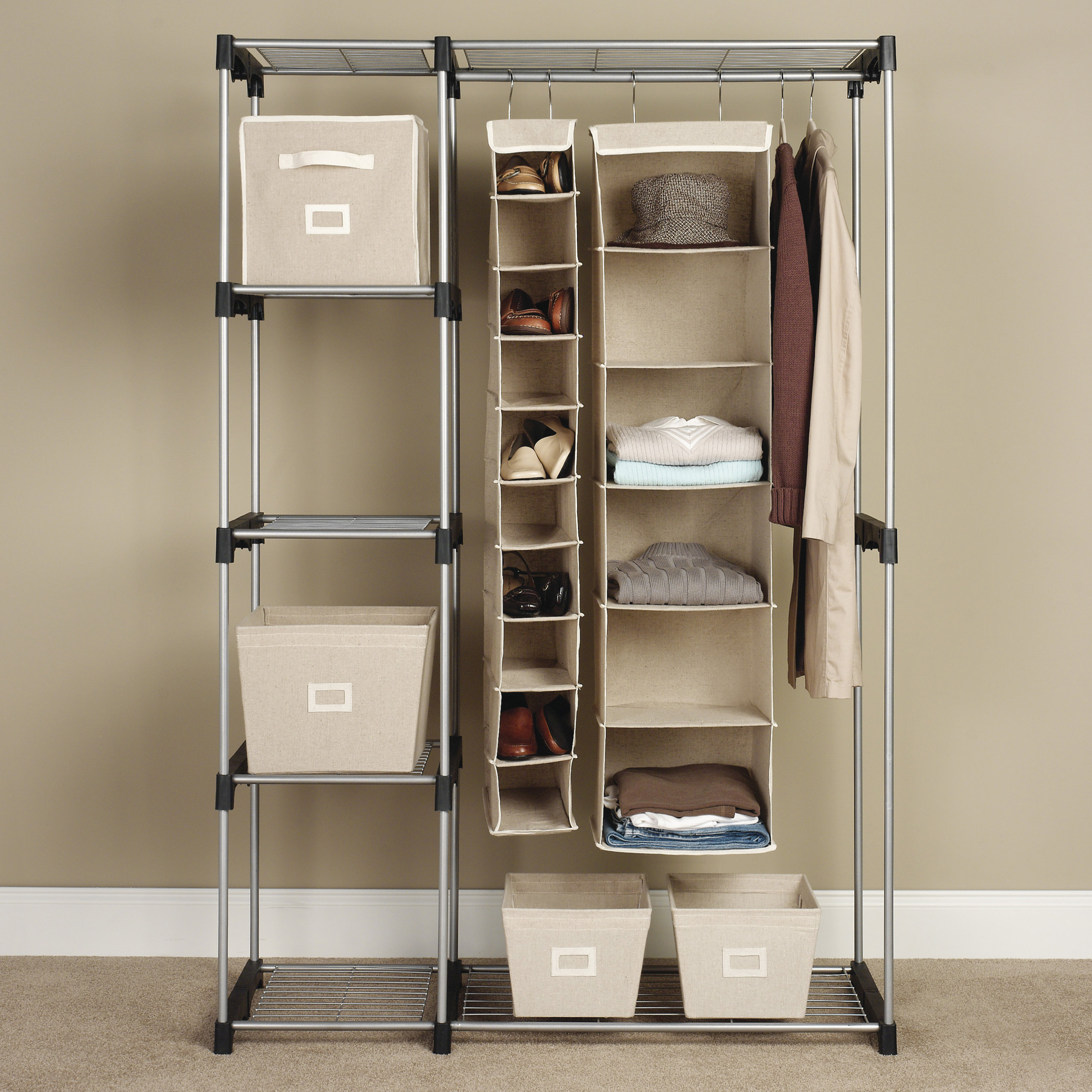 45.24" Wide Closet System Wayfair