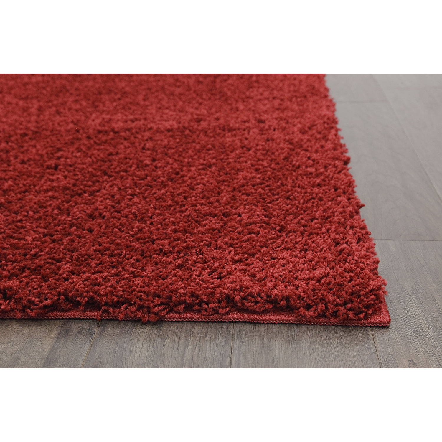 Urban Retreat Bolster Shag Crimson Tufted Area Rug Wayfair