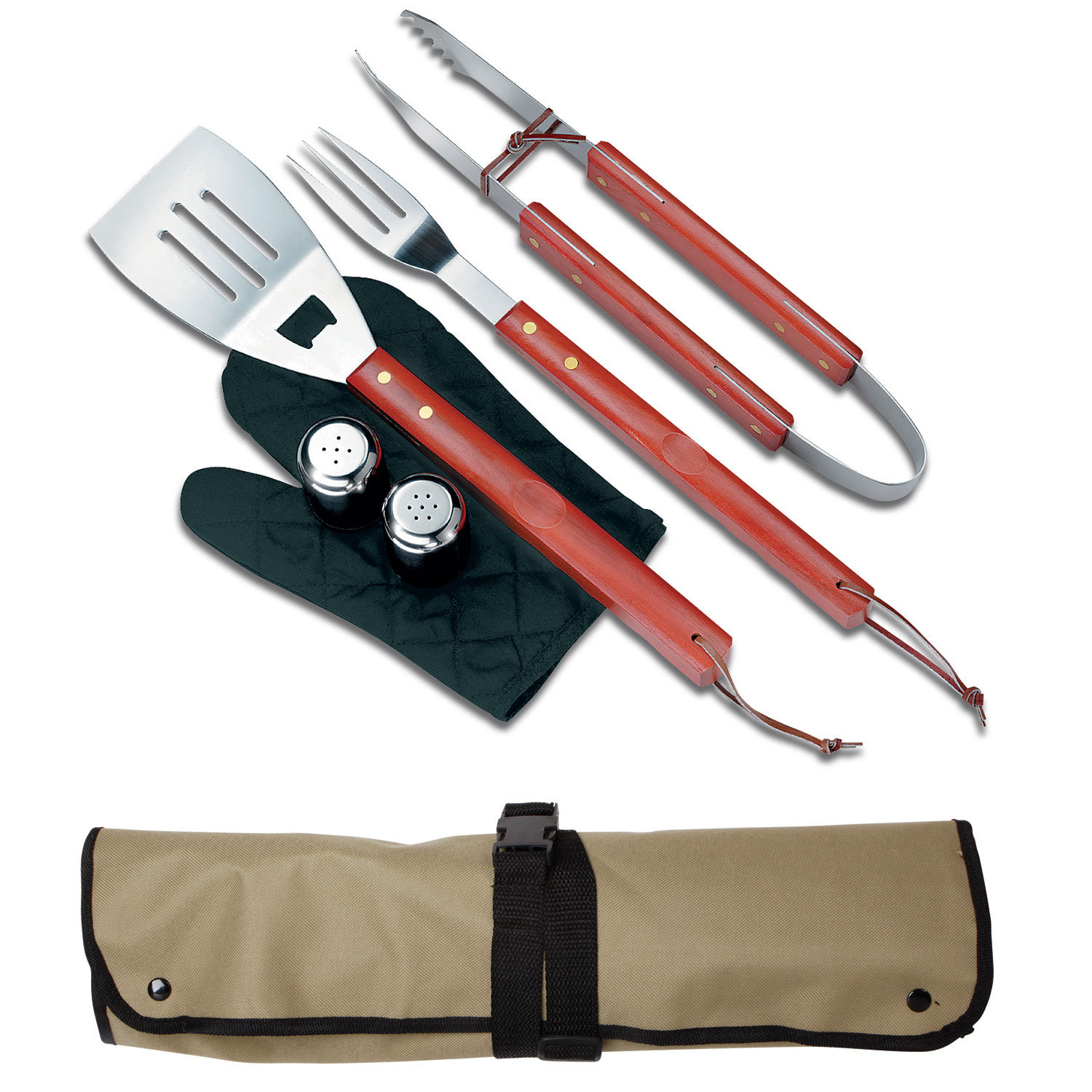 7 Piece BBQ Apron and Utensil Set Wayfair