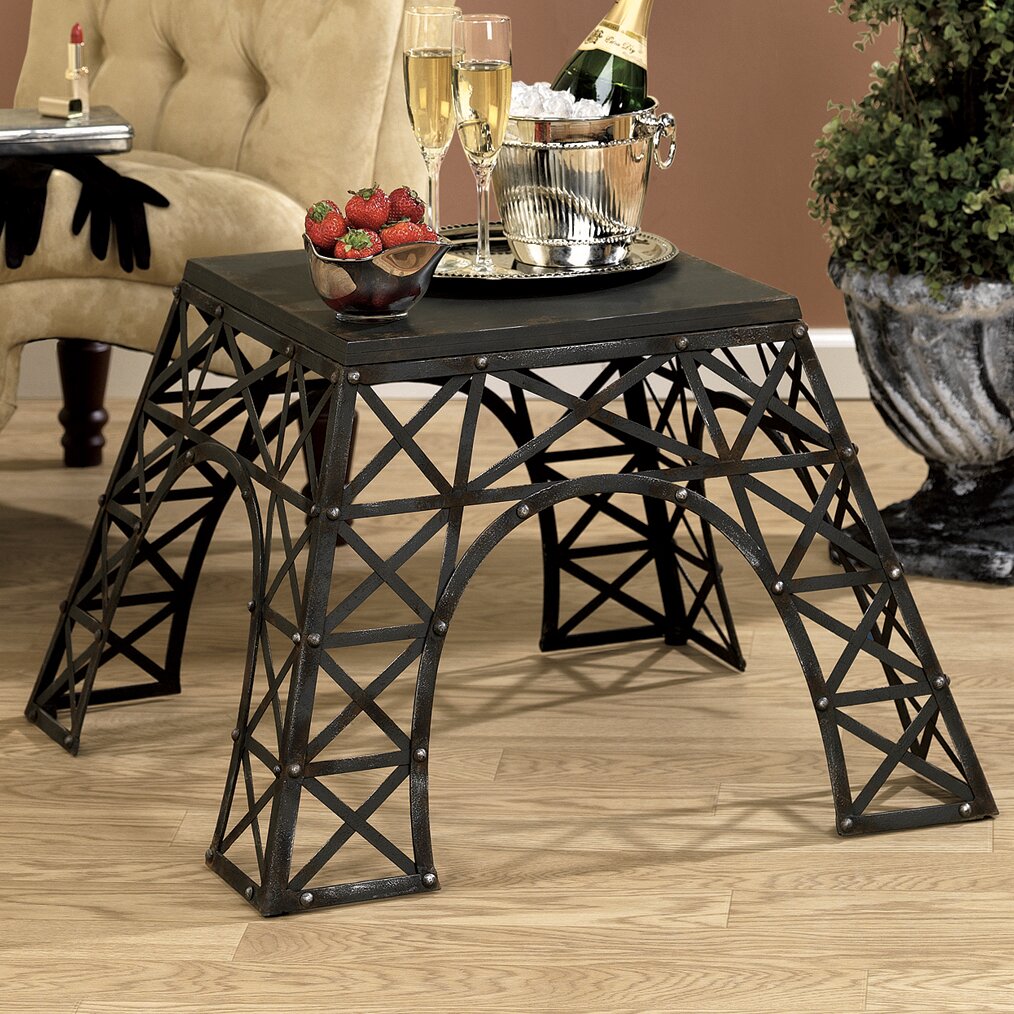 Design Toscano Eiffel Tower End Table & Reviews | Wayfair