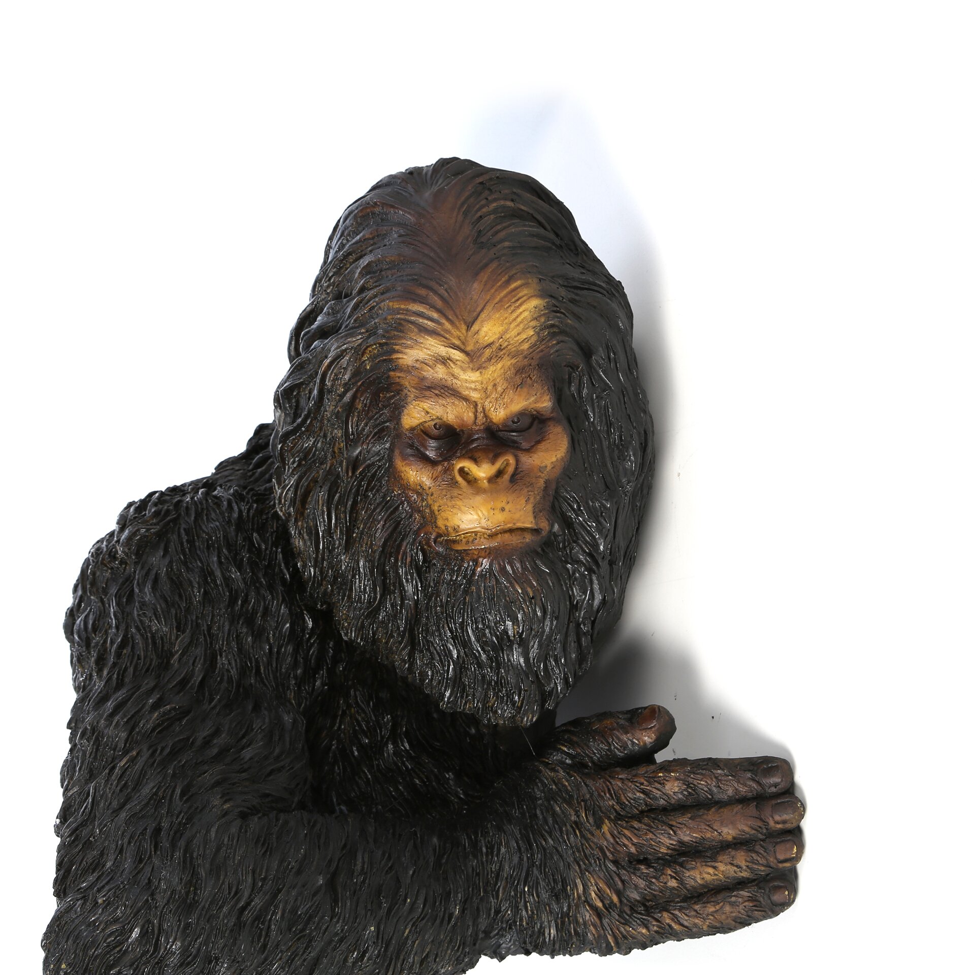 bigfoot the bashful yeti tree sculpture