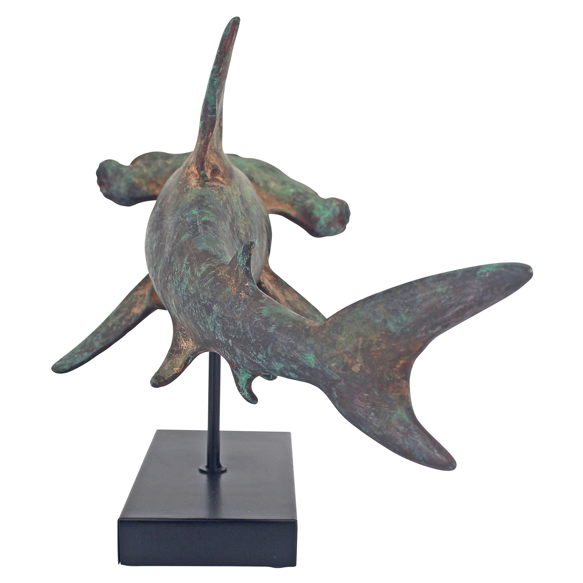 Consummate Predator Hammerhead Shark Statue Wayfair