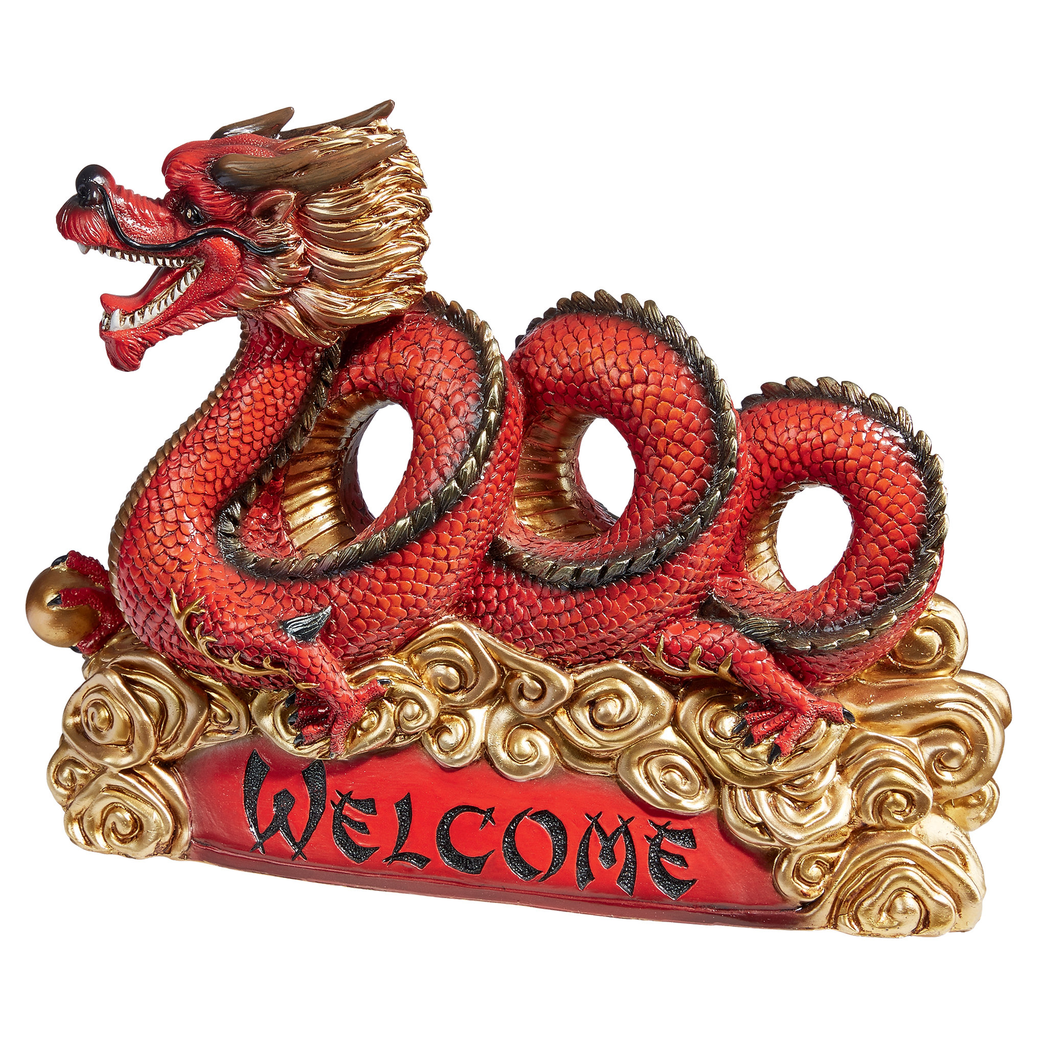 Asian Zen Dragon Garden Statue Wayfair