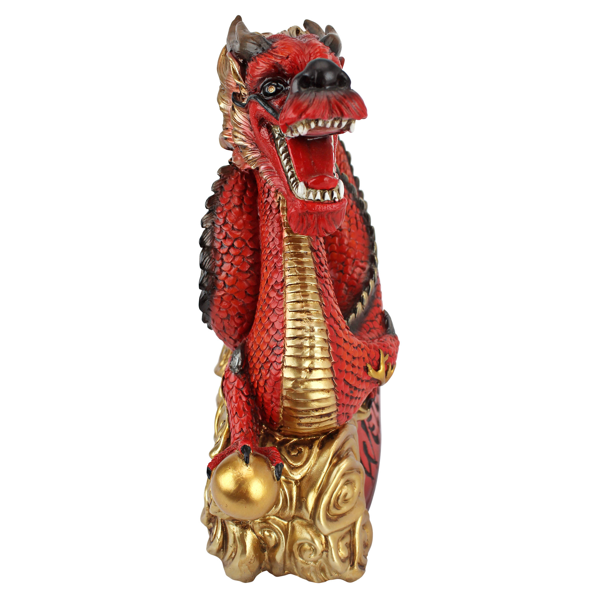 Asian Zen Dragon Garden Statue Wayfair
