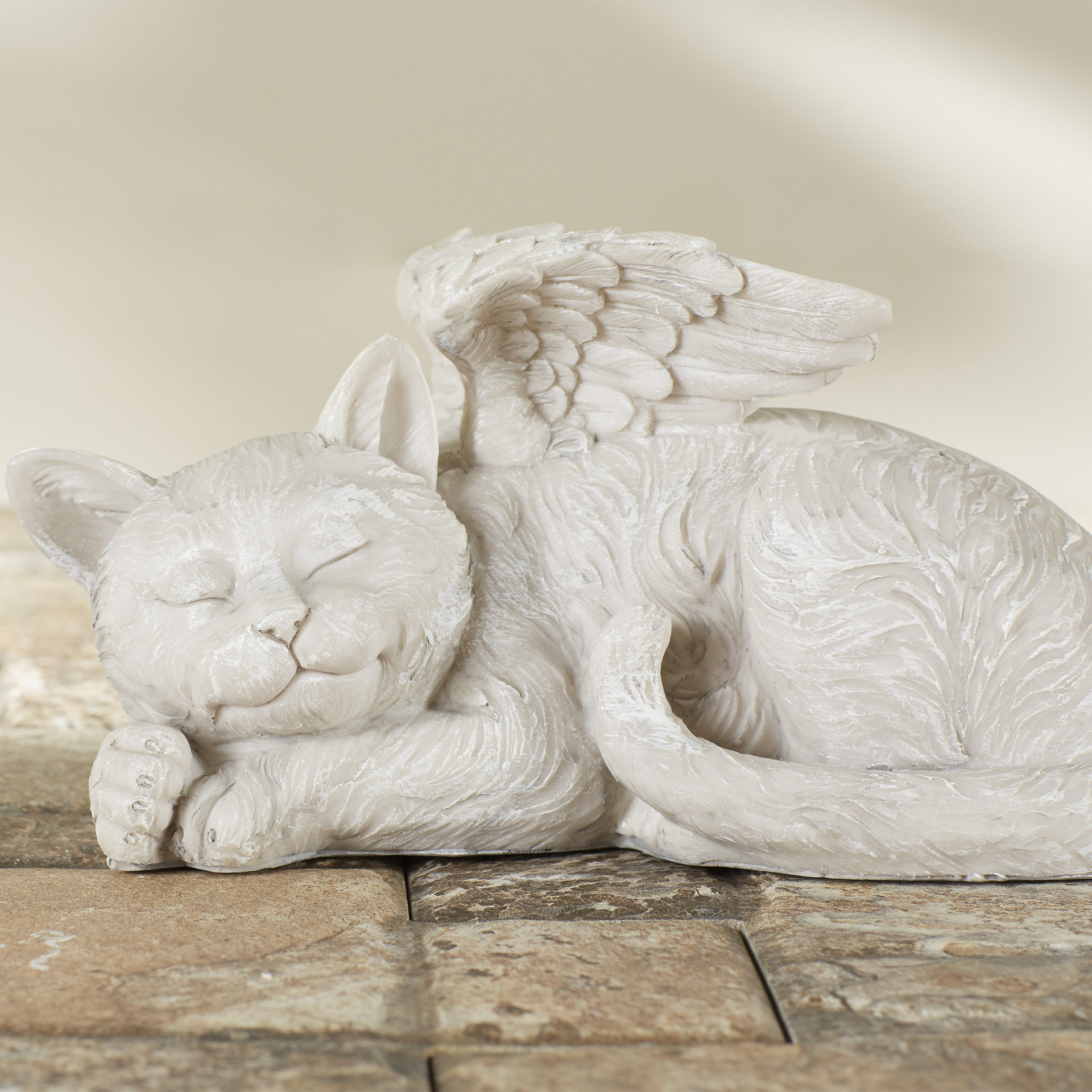 Cat Memorial Angel Pet Statue Wayfair