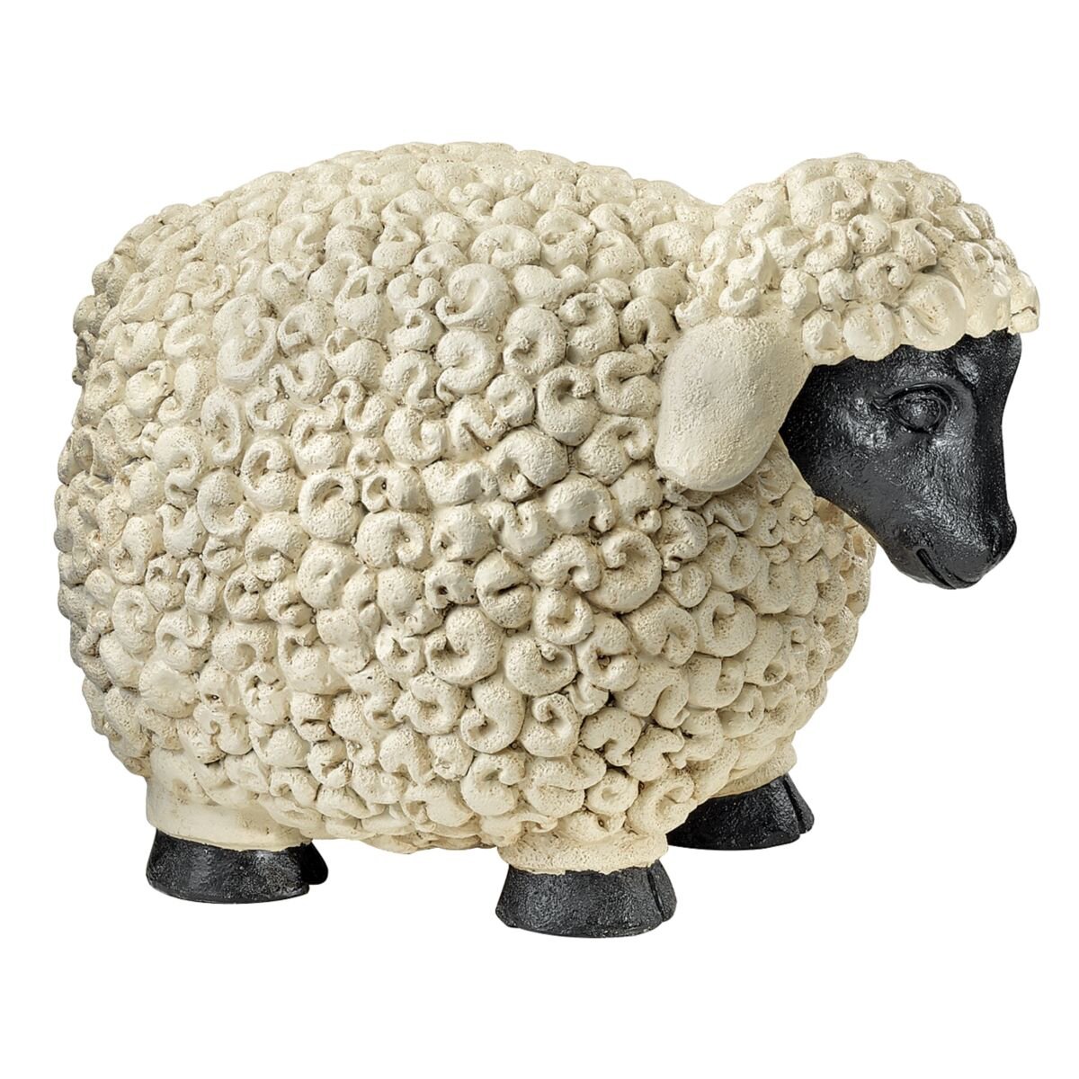 garden sheep statue