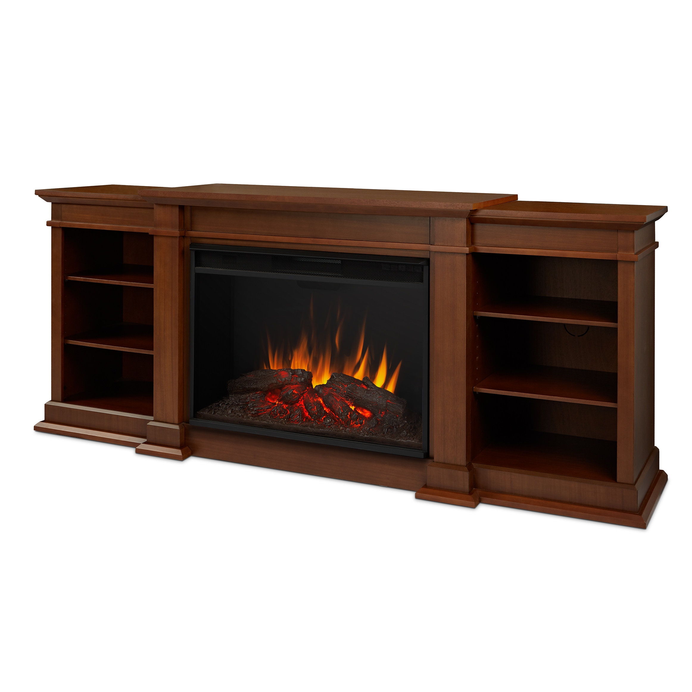 Eliot Grand Entertainment Unit with Electric Fireplace Wayfair