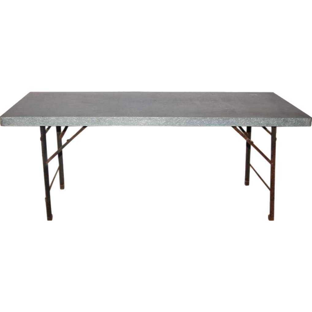 Folding Metal Picnic Table Wayfair