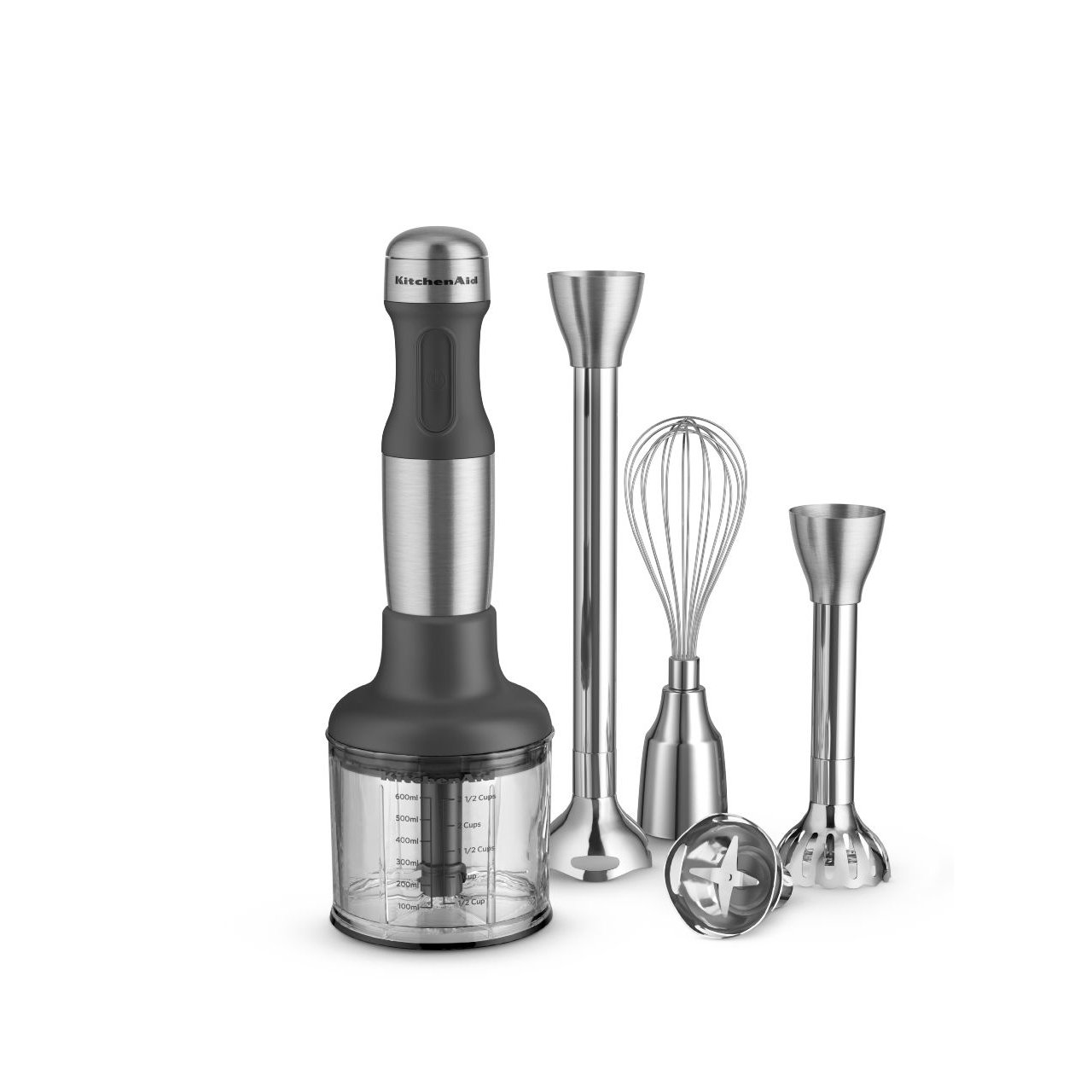 Stainless Steel 5Speed Immersion Blender with 2 Blending Arms Wayfair