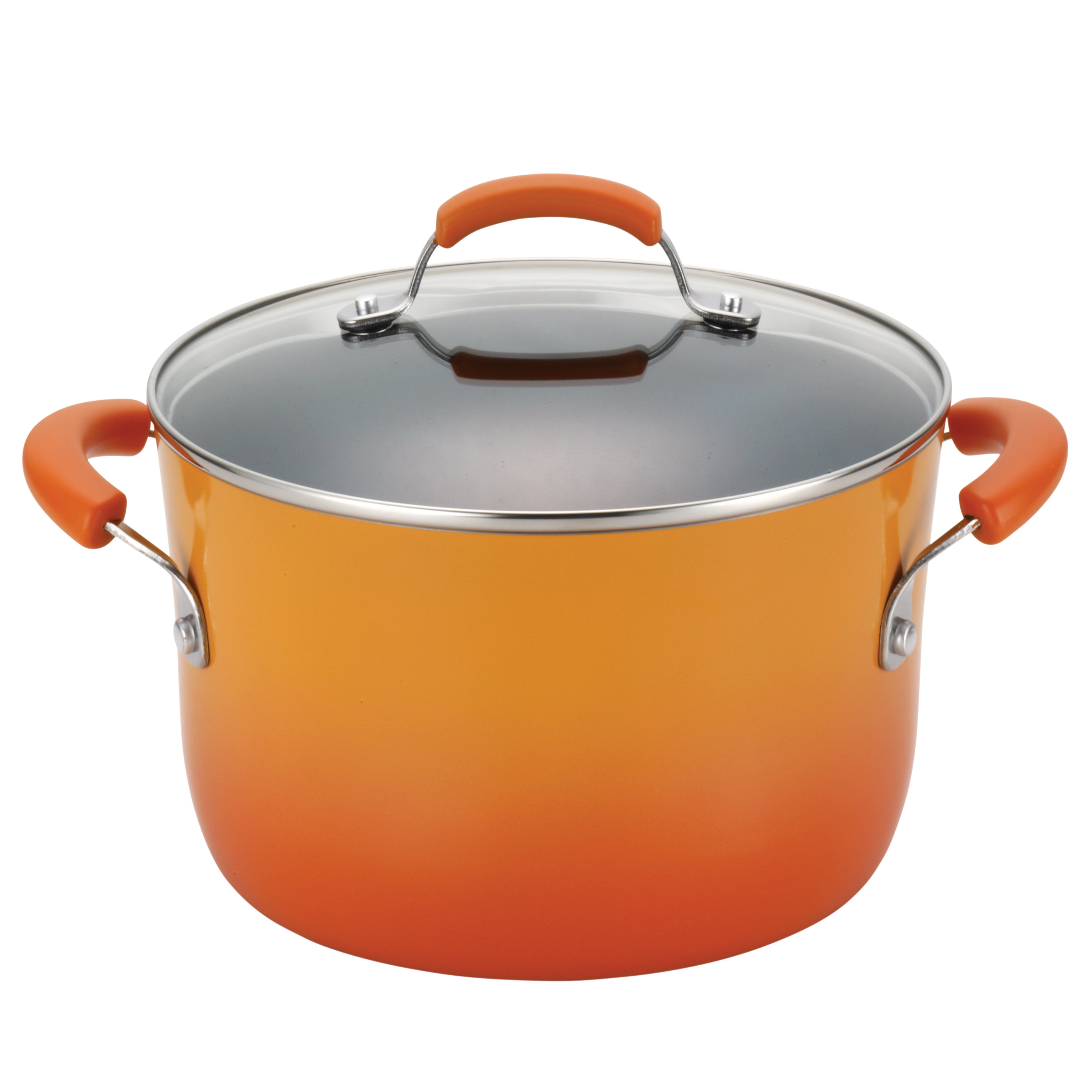 Rachael Ray Hard Enamel NonStick 10 Piece Cookware Set & Reviews Wayfair