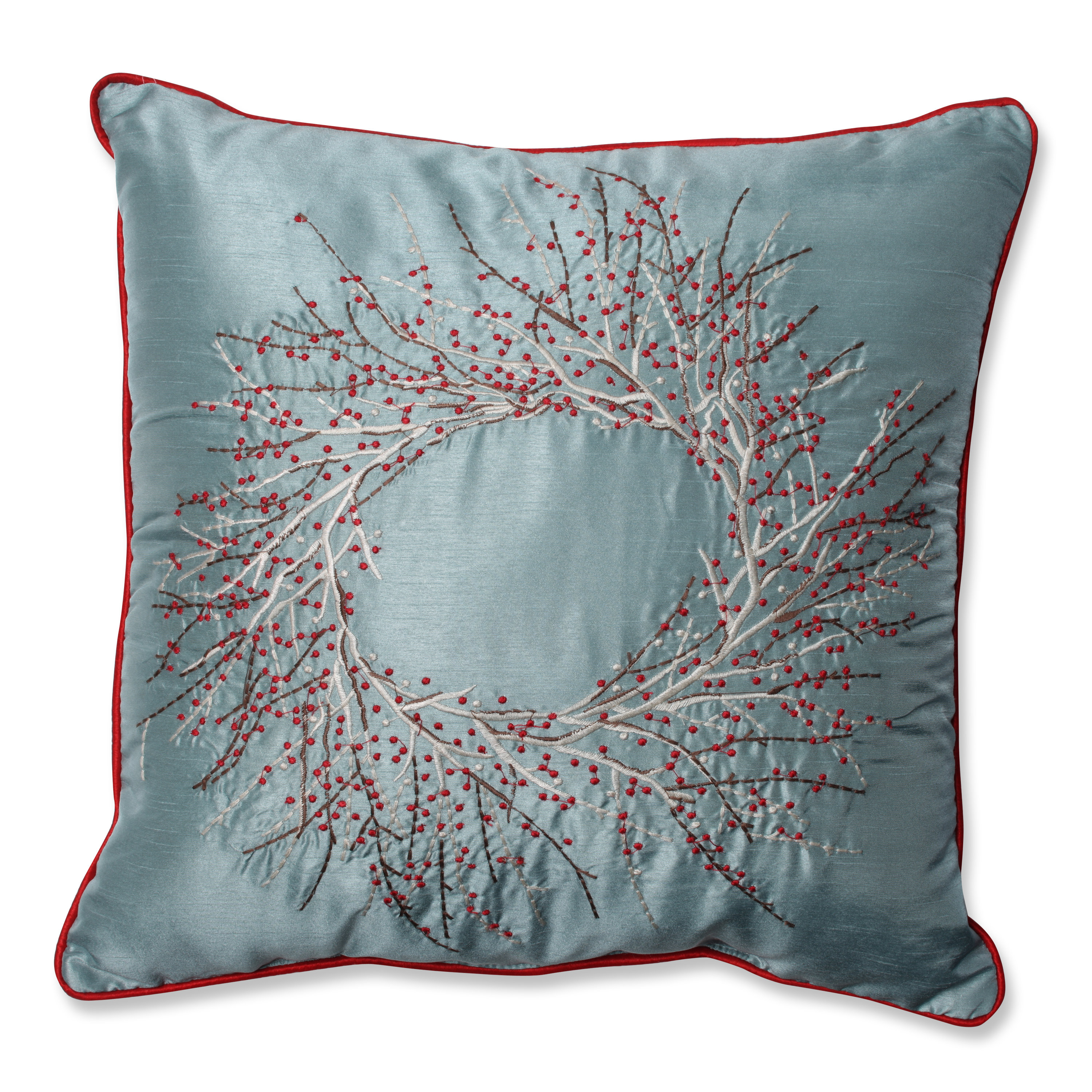 Christmas Wreath Throw Pillow Wayfair